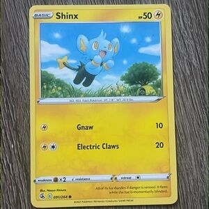 Shinx pokemon card $9